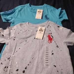 4T boys Ralph Lauren short sleeve shirts: 2 for $35 or $20 a piece.